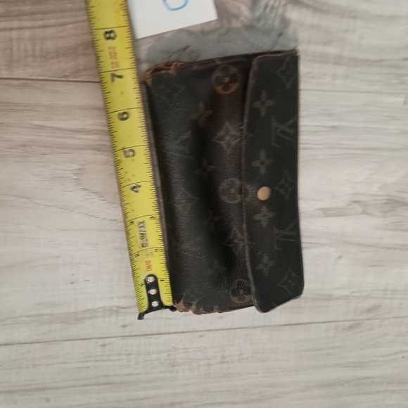 Louis Vuitton Porte Monnaie Monogram Pochette Credit Long Wallet - Picture 14 of 15